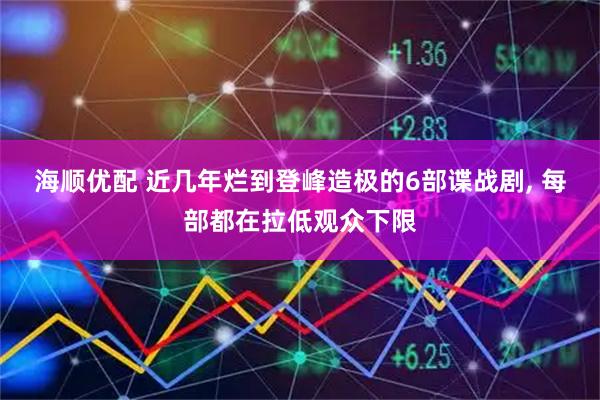海顺优配 近几年烂到登峰造极的6部谍战剧, 每部都在拉低观众下限