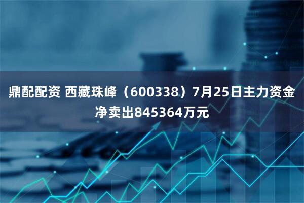 鼎配配资 西藏珠峰（600338）7月25日主力资金净卖出845364万元